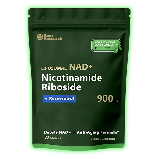 NAD+ Resveratrol Reus Research x 80 Cápsulas